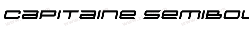 Capitaine SemiBold字体转换